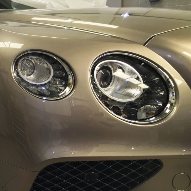 bentley bonnet protected by glos ppf